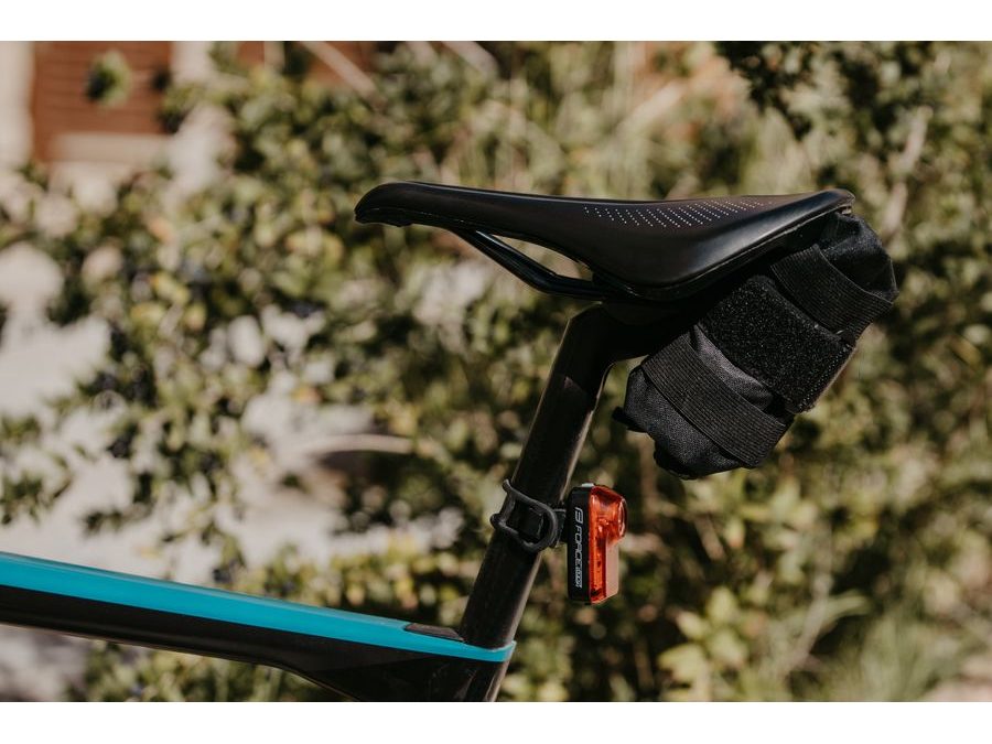 Podsedlová brašna skládací FORCE MUSE, černá