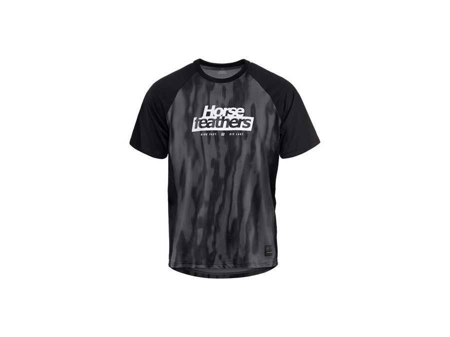 Pánský dres s krátkým rukávem HORSEFEATHERS Spike, halftone-black