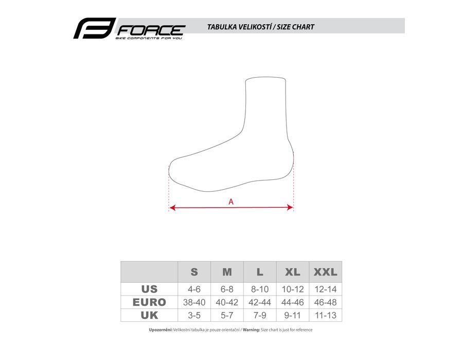 Návleky treter FORCE PU DRY MTB, černé