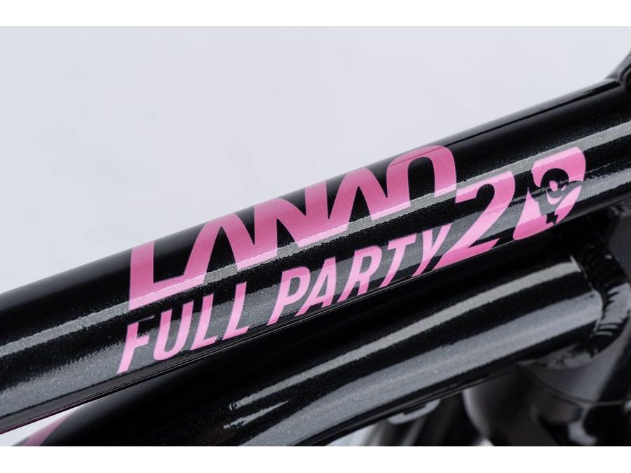 Dětské kolo GHOST Lanao 20 Full Party Metallic Black/Pearl Pink Gloss