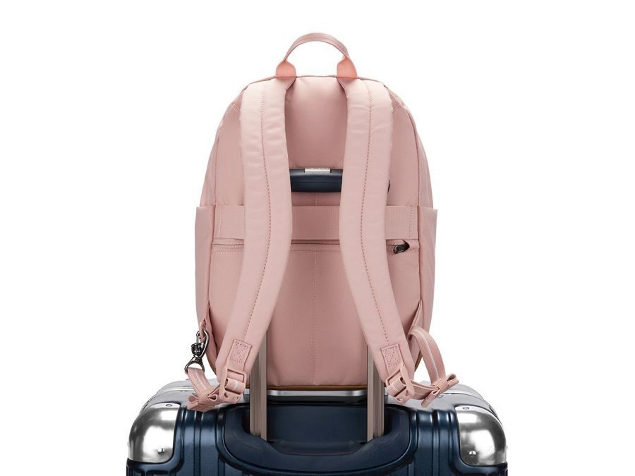 Batoh PACSAFE GO 15L BACKPACK sunset pink