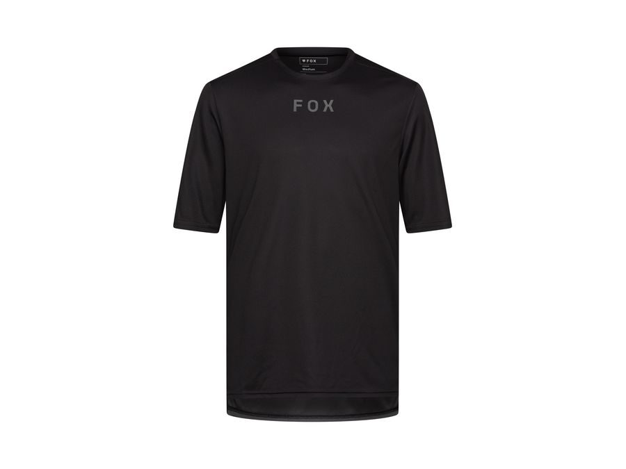 Pánský dres s krátkým rukávem Fox Ranger Ss Jersey Wordmark, Black