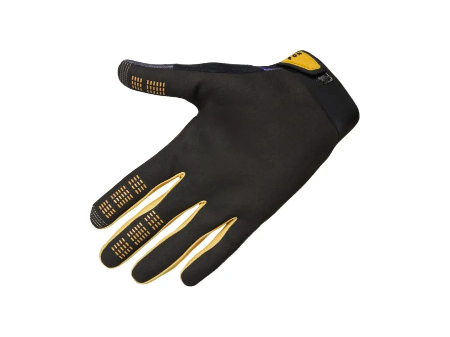 Letní dlouhoprsté rukavice FOX Ranger Glove Image Print, plum purple