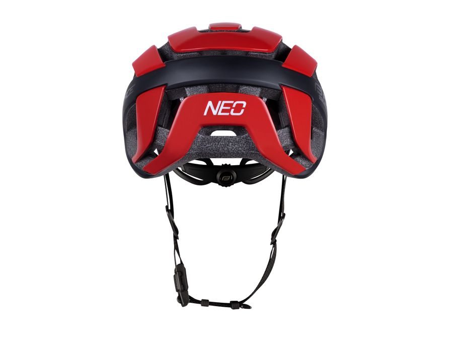 Městská helma FORCE NEO, červeno-černá