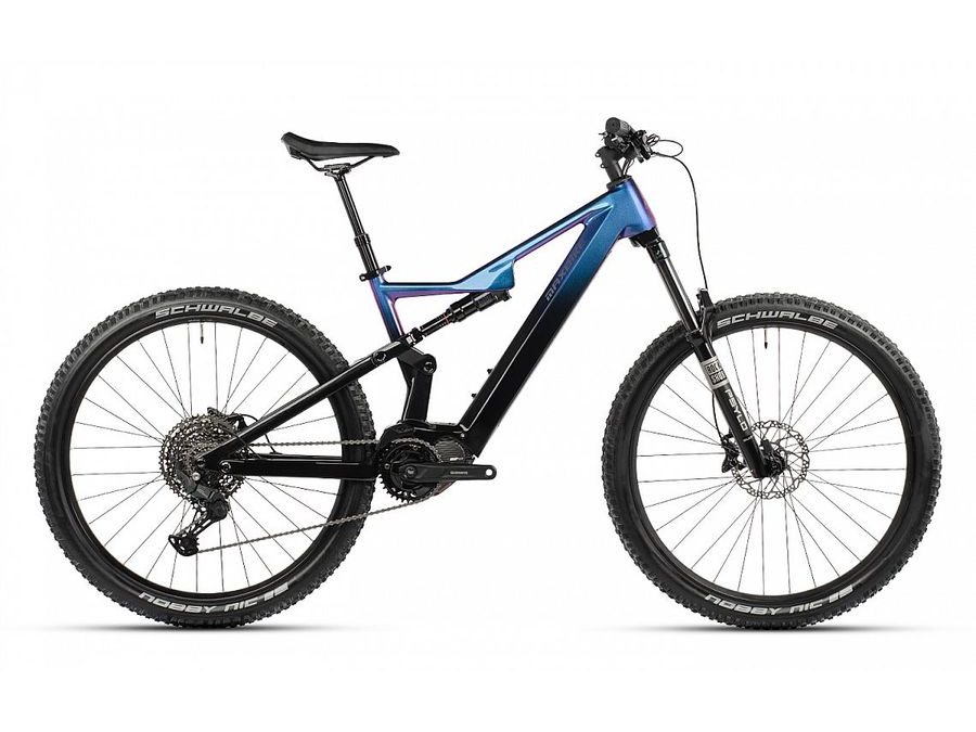 Pánské celoodpružené elektrokolo Maxbike HAKU radiant violet