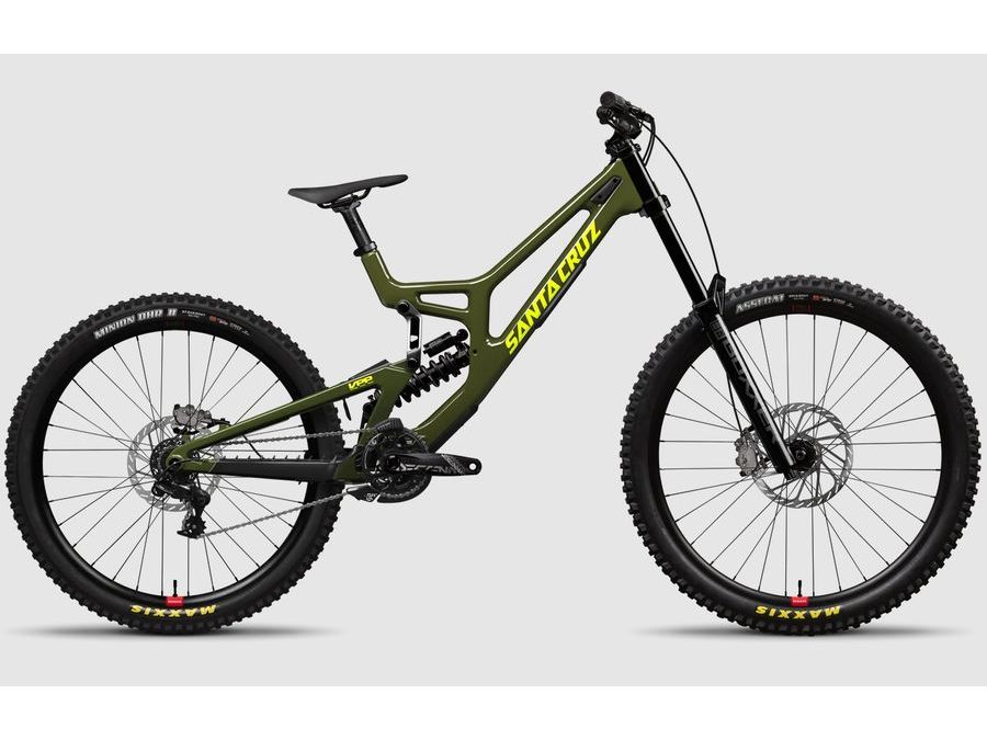 Celoodpružené kolo Santa Cruz V10 8 CC MX 25 GRN DH S, Gloss Kelp Green