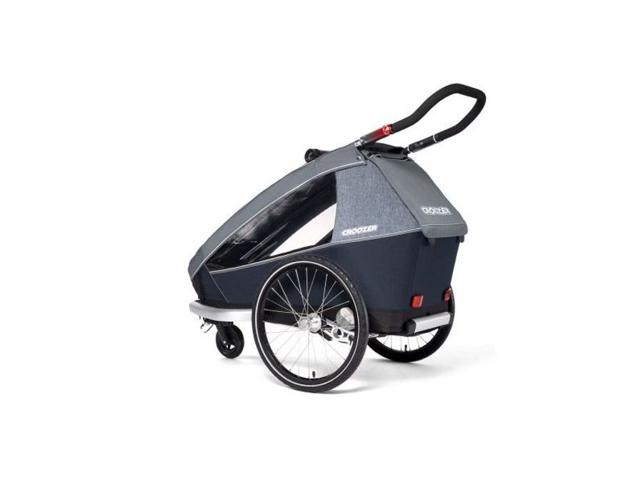 Odpružený vozík za kolo ROOZER KID FOR 1 PLUS Vaaya GRAPHITE BLUE 2020 2v1