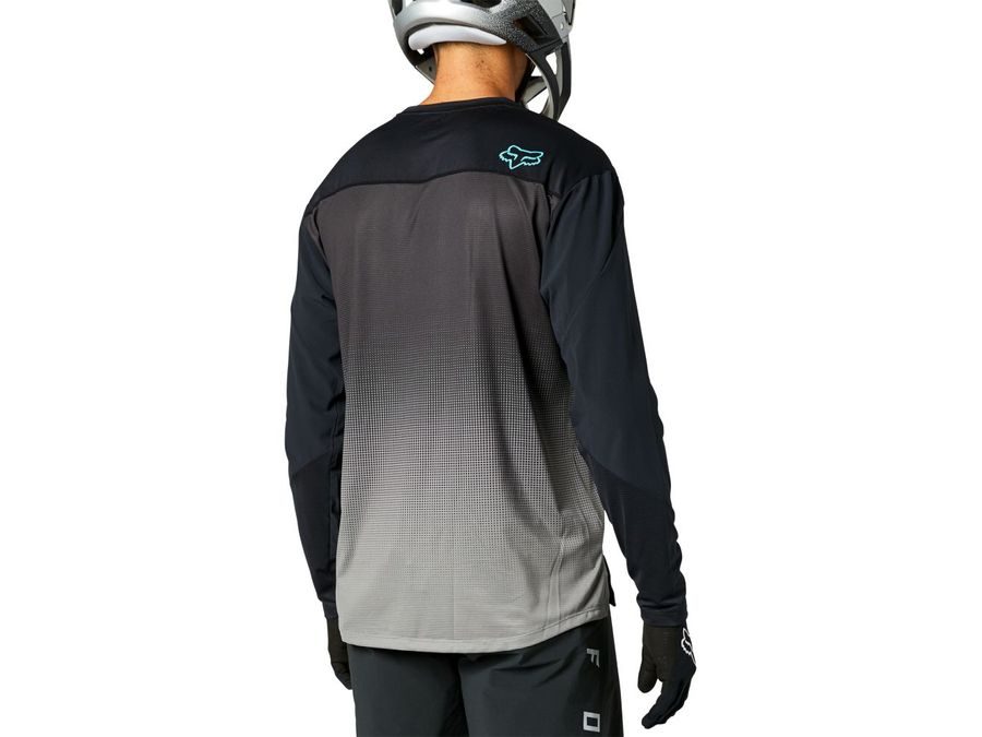 Pánský dres s dlouhým rukávem FOX Flexair ls jersey, black