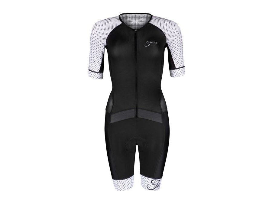 Dámská kombinéza FORCE POINTS LADY, černo-bílá
