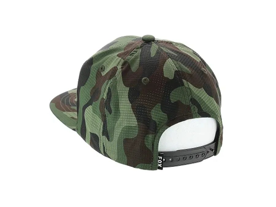 Kšiltovka Fox HEAD CAMO TECH SNAPBACK, green camo
