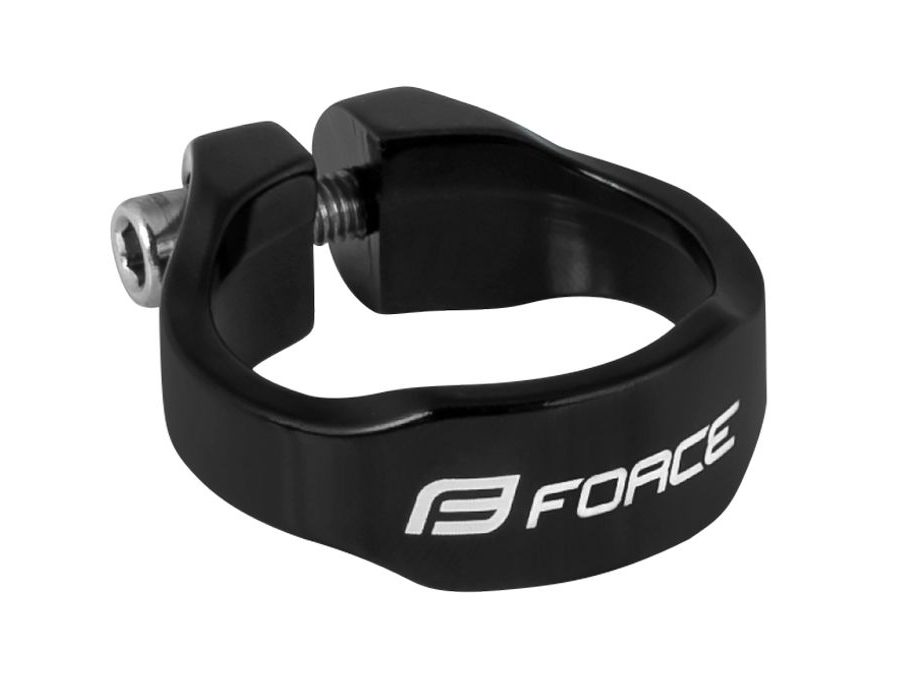 Objímka sedlovky FORCE na inbus 34,9mm Al, černá