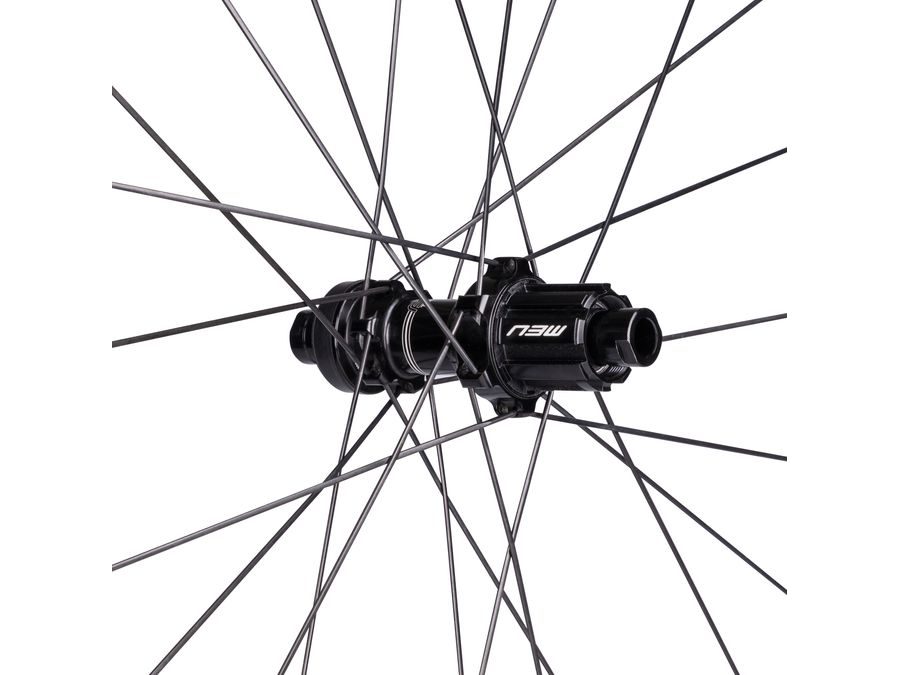 Zadní silniční kolo FORCE TEAM SP KARBON DISC CAMPA 40 plášťové