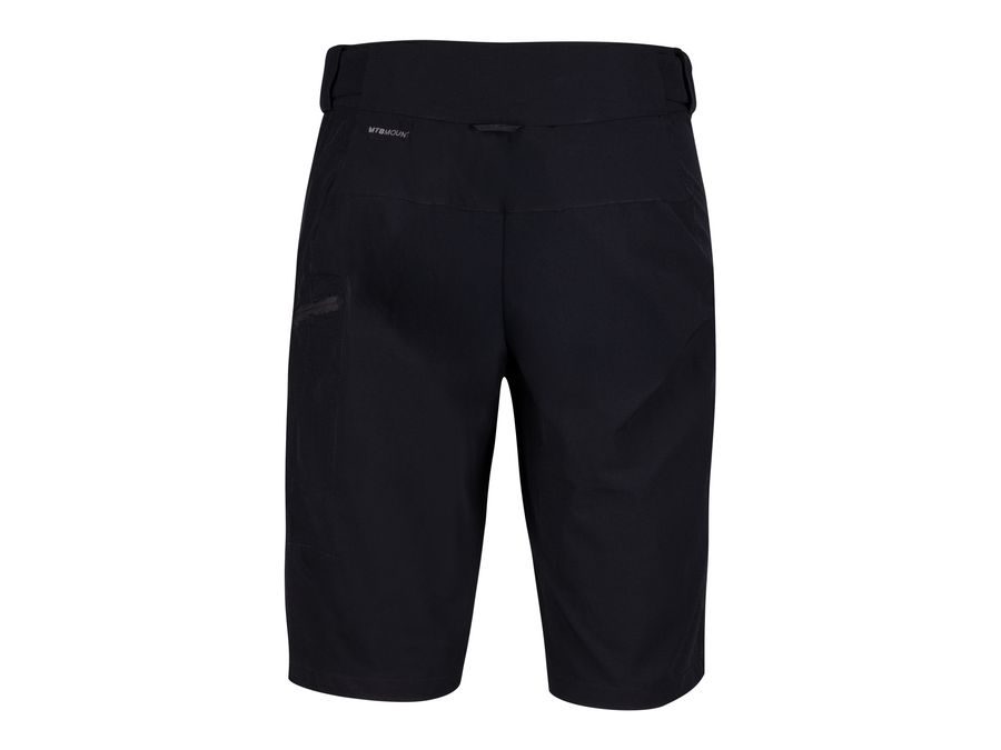 Pánské kraťasy do pasu bez vložky FORCE MOUNT MTB, černé