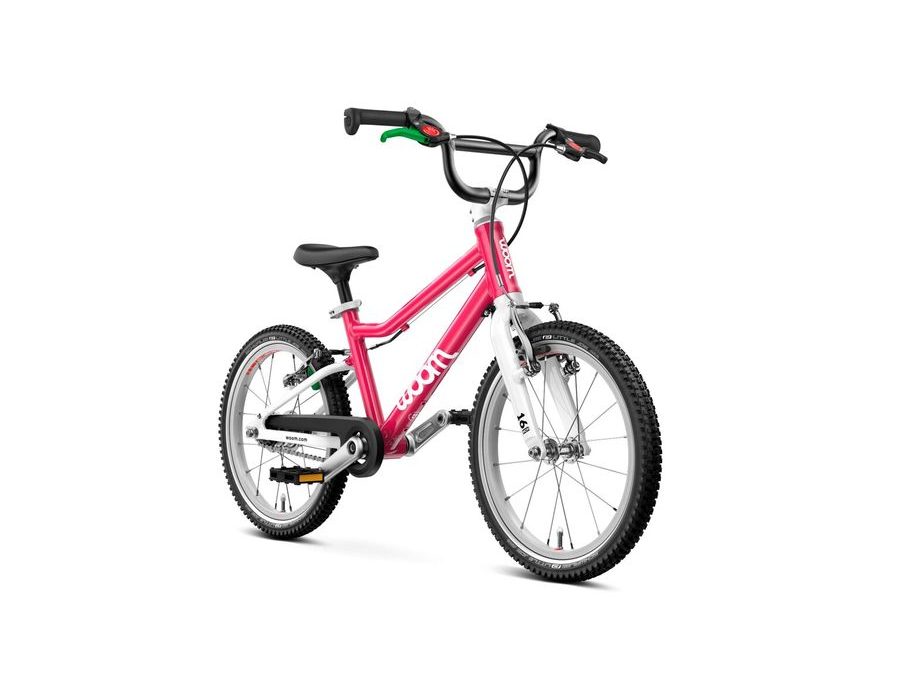 Dětské kolo 16" WOOM 3 AUTOMAGIC Hot Pink (Růžová) 2025
