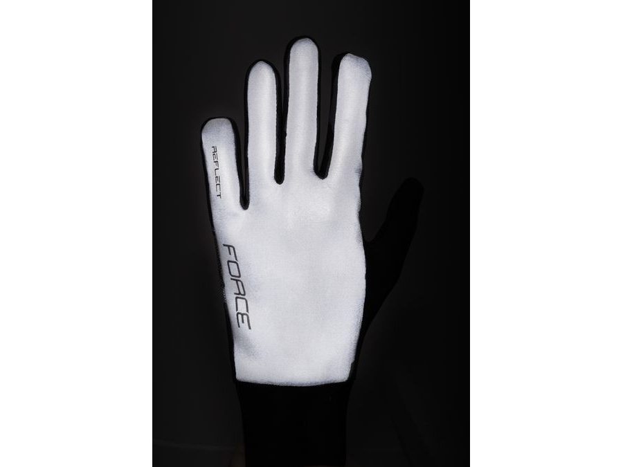 Podzimní/zimní rukavice FORCE REFLECT, celoreflexní