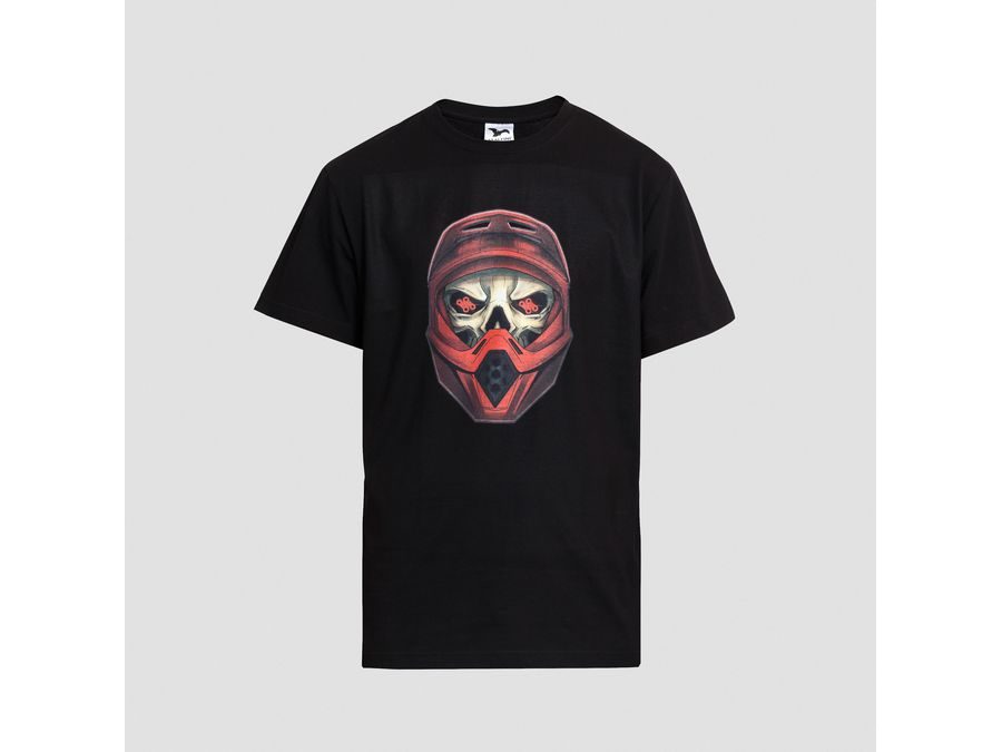 Merch tričko s krátkým rukávem MIKEBIKE Blazing Skeleton