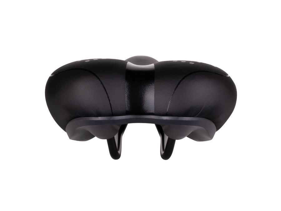 Pánské komfortní sedlo FORCE SURE NEW, černé