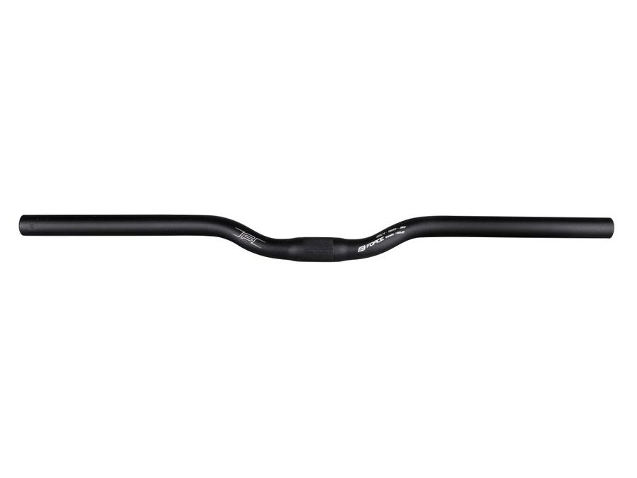 Řídítka FORCE BASIC H8.2 prohlé 25,4/620mm Al, černé mat