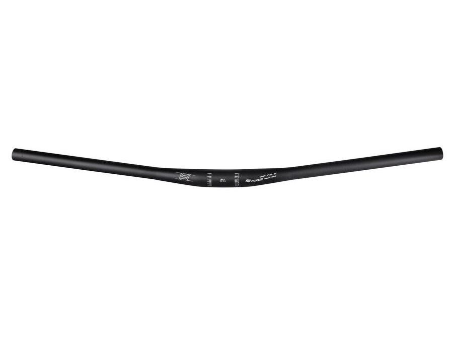 Řídítka FORCE BASIC H6.2 prohlé 31,8/740mm Al, černé mat
