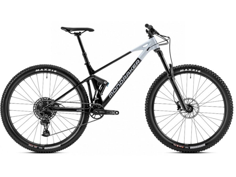 Celoodpružené kolo Mondraker Raze, black/dirty white