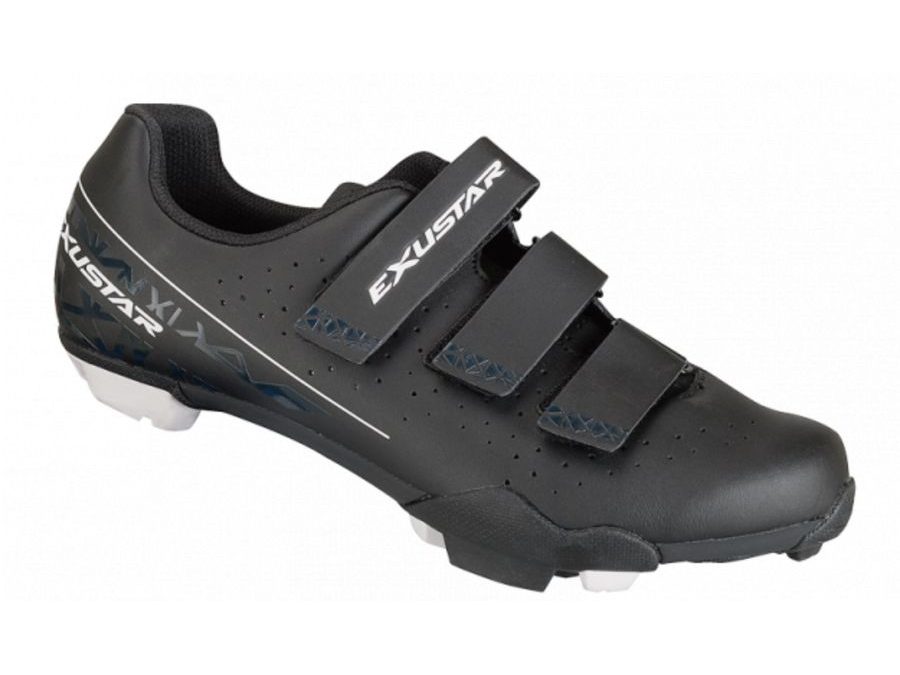 Tretry Mtb EXUSTAR SM3310BL black/white-černo/bílá