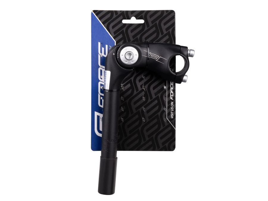 Představec FORCE S6.1 1" 25,4/90mm stavitelný Al, černý