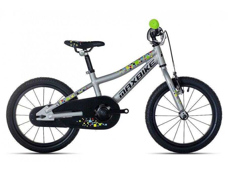 Dětské kolo MAXBIKE KID 16" šedá 8.2kg