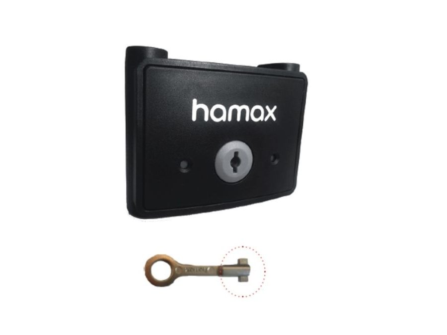 Sedačka HAMAX SIESTA new šedo/červená