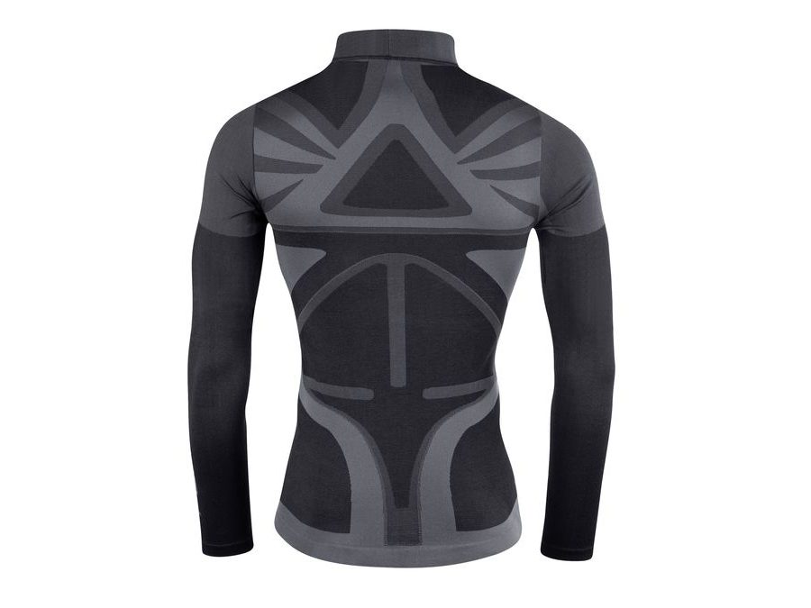 Funkční rolák FORCE SNOWSTORM dlouhý rukáv, černý