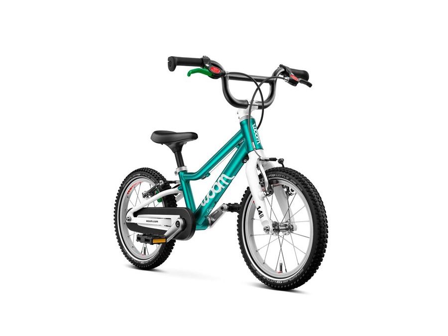 Dětské kolo Woom 2 GO 14" - Metallic Turquoise ( Tyrkysová ) 2025