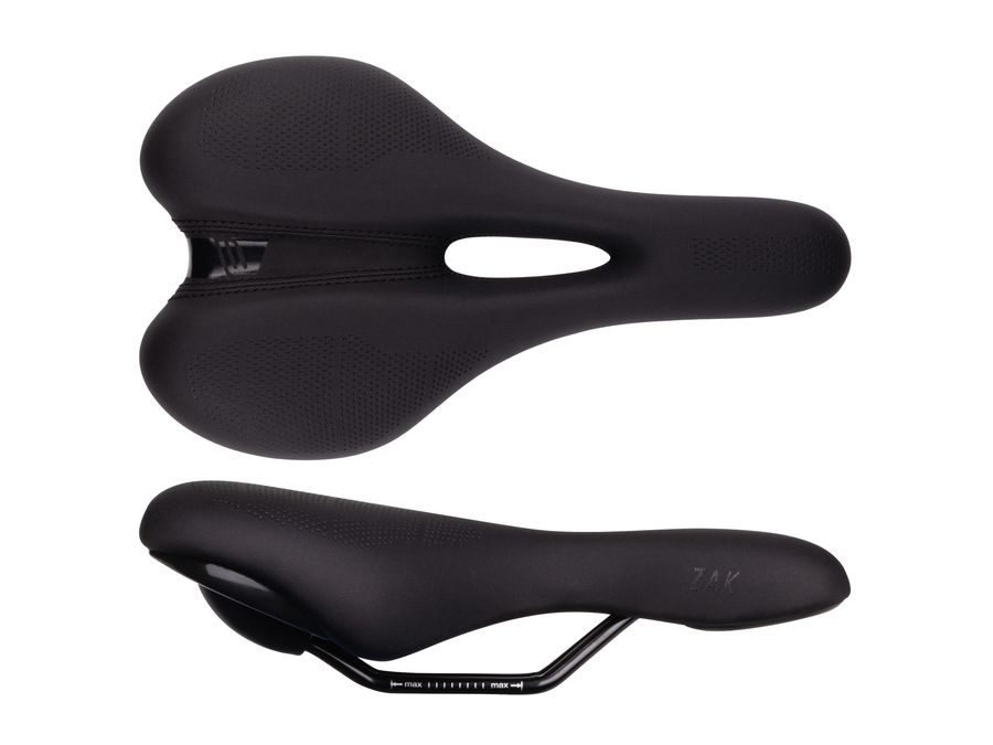 Pánské turistické sedlo FORCE ZAK, černé mat/lesk