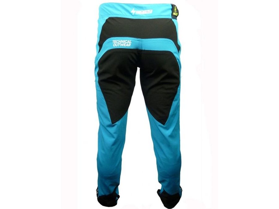 Pánské kalhoty do pasu bez vložky HAVEN ENERGIZER Long, modro-zelené