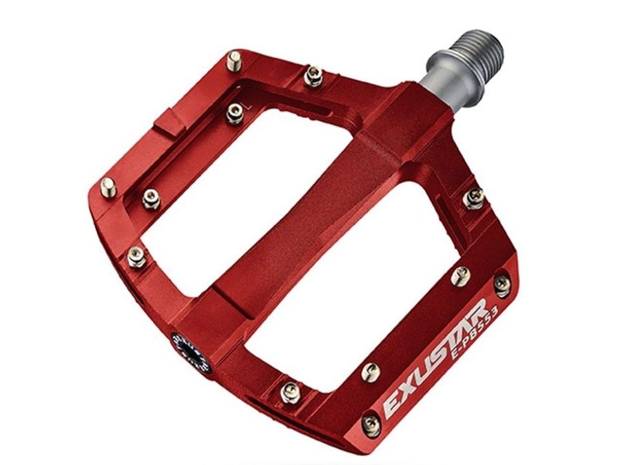 Pedály BMX EXUSTAR PB553 červené