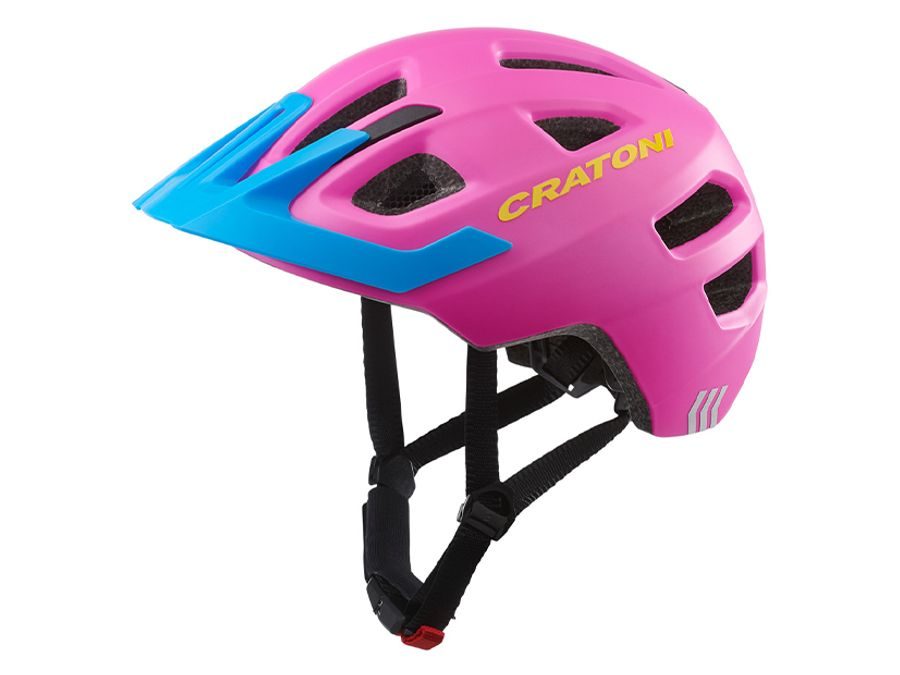 Dětská helma CRATONI Maxster Pro Pink/Blue Matt - S/M (51-56cm)