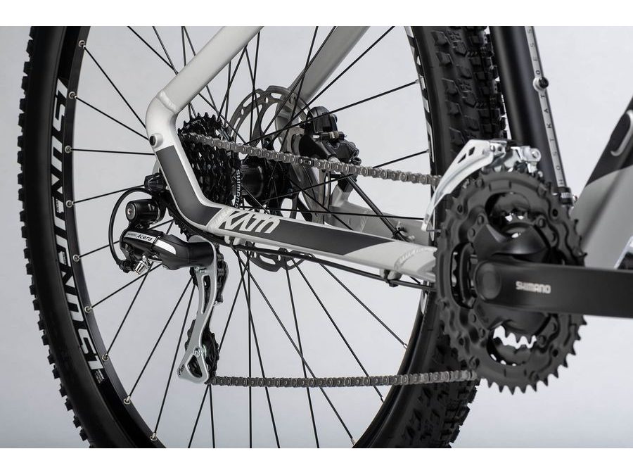 Pánské horské kolo Ghost Kato Essential 29" - Light Grey / Black Matt