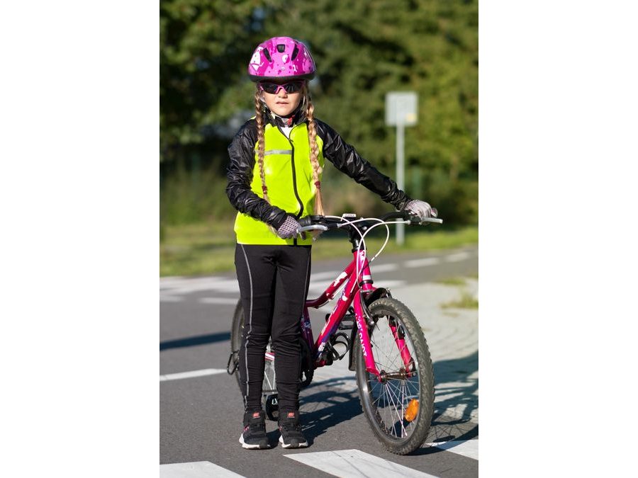 Dětská helma FORCE FUN PLANETS růžovo-bílá