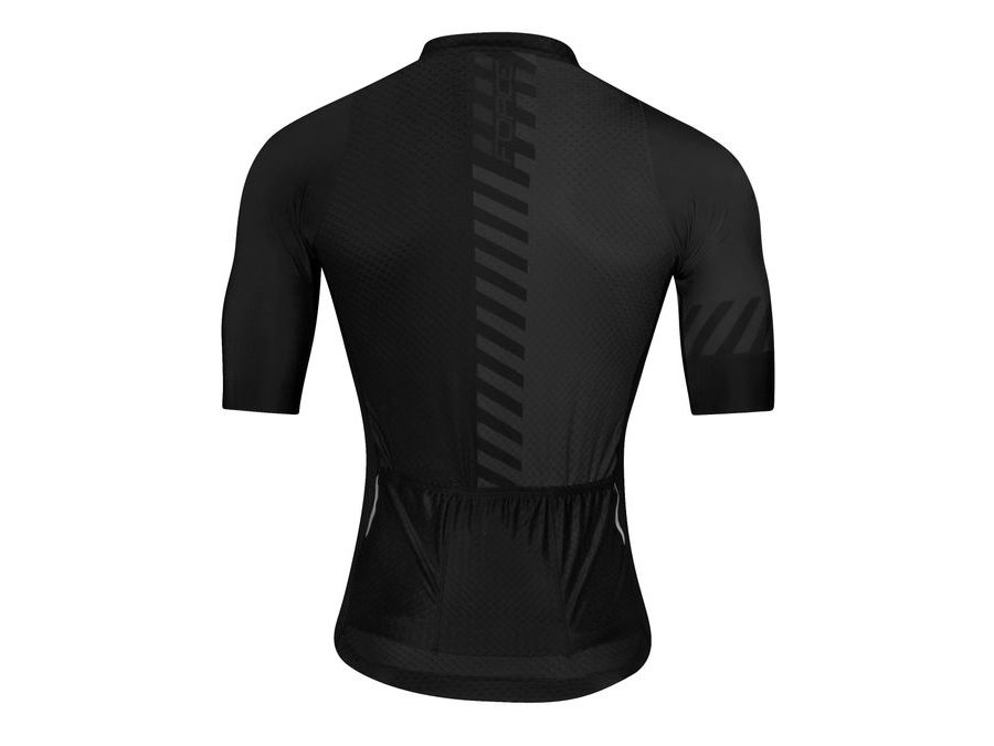 Dres s krátkým rukávem FORCE FASHION, černo-šedý