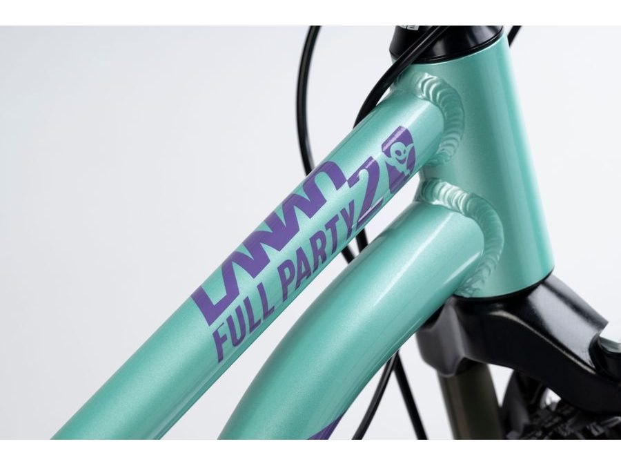 Dětské kolo GHOST Lanao 20 Full Party Mint/Metallic Purple Gloss