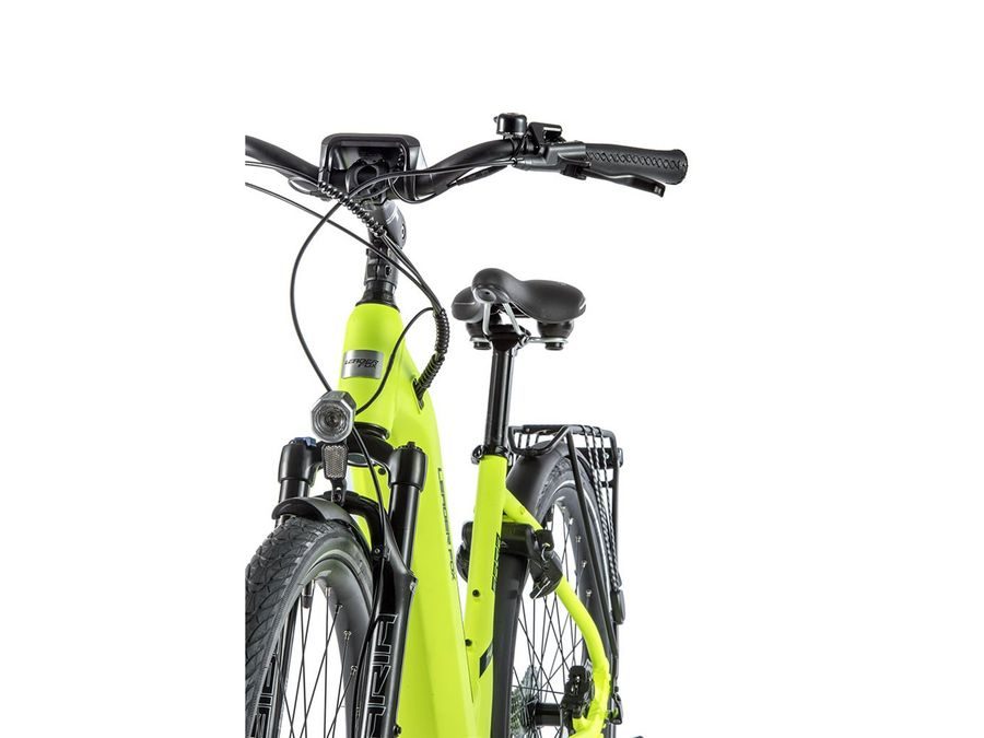 Městské elektrokolo Leader Fox SAGA 28", 2021 - zelené