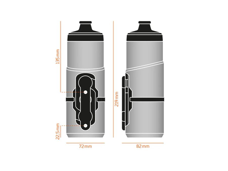 Láhev RASCAL x Fidlock Twist Set 600 ML