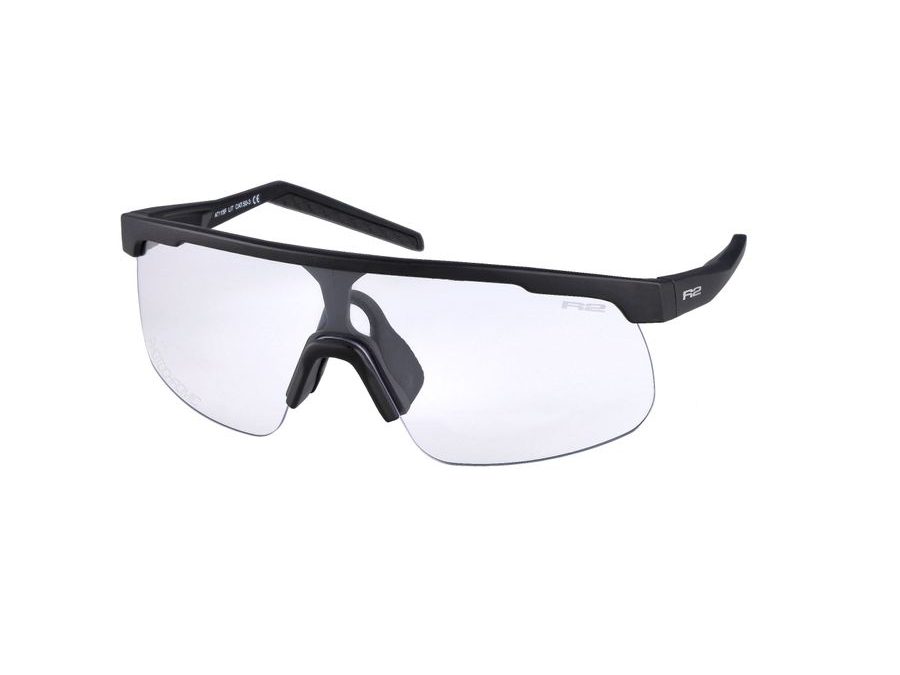 Dětské fotochromatické sportovní sluneční brýle R2 LIT AT115F, černé