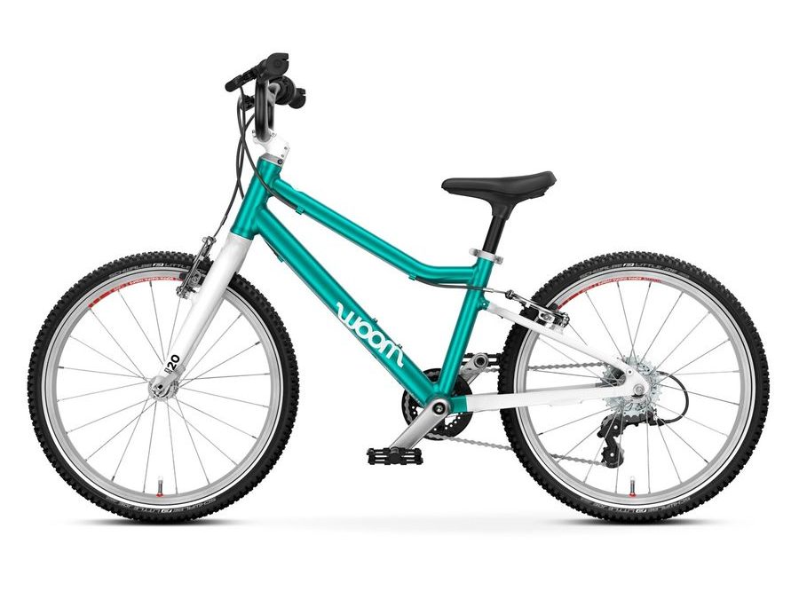 Dětské kolo Woom GO 4 20" - Metallic Turquoise (Zelená) 2025