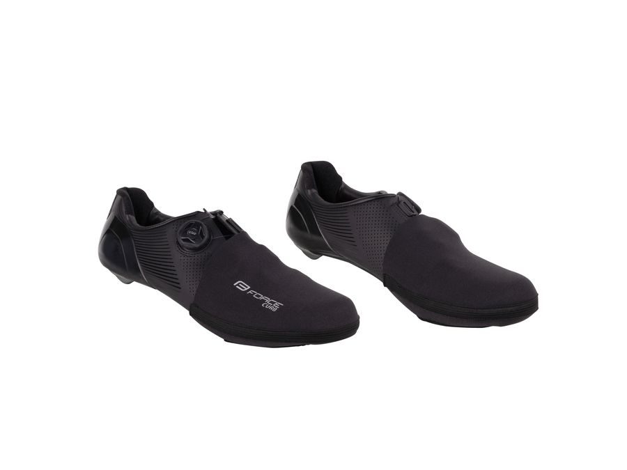 Návleky na špičku treter FORCE CURB, černé