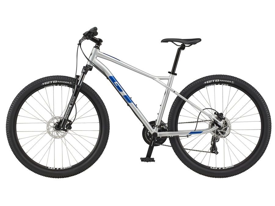 Pánské horské kolo GT Aggressor Expert SHIMANO 29" - Stříbrná