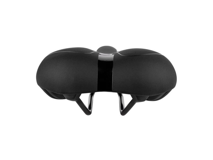 Pánské turistické sedlo FORCE COMFORT GEL, černé