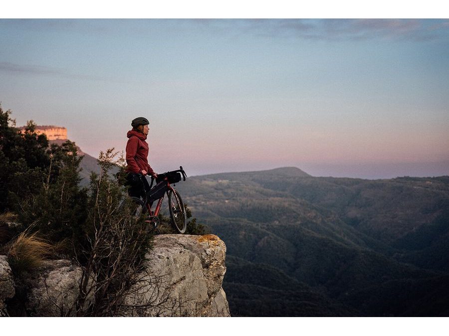 Gravel kolo GHOST Asket Advanced AL Red/Black