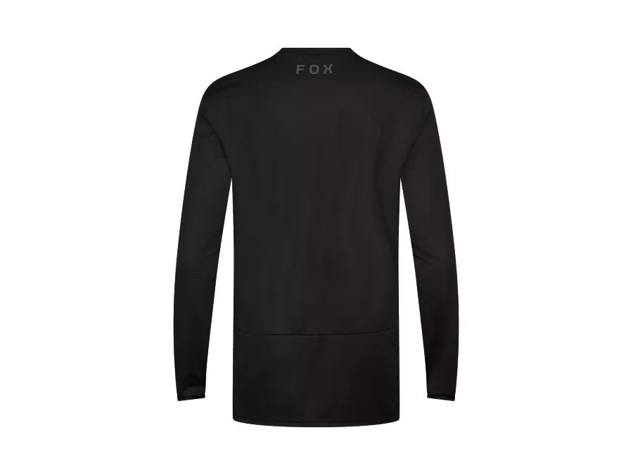 Pánský dres s dlouhým rukávem FOX RANGER Ls Jersey Head, Black
