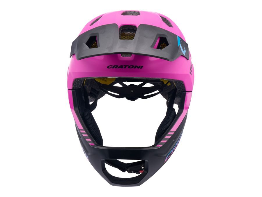 Dětská helma CRATONI MadCat MIPS Pink/Black Matt - S/M (49-56cm)