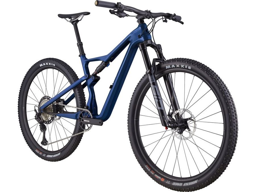 Celoodpružené kolo Cannondale Scalpel Carbon SE 1 29", modrá