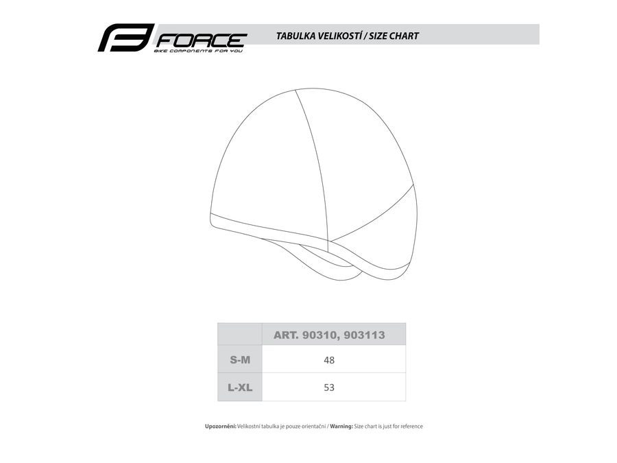 Zimní čepice pod helmu FORCE FREEZE, černá